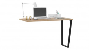 Стол письменный «Порто» Графит, Яблоня Беллуно в Муравленко - muravlenko.mebel-tymen.ru | фото