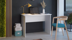 Стол письменный тип 14 (1000) Белый Ясень в Муравленко - muravlenko.mebel-tymen.ru | фото