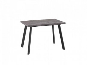 Стол раздвижной Borg-110, дымчатая керамика/черный в Муравленко - muravlenko.mebel-tymen.ru | фото