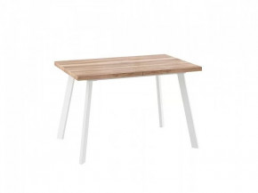 Стол раздвижной Borg-120, дуб каньон/белый в Муравленко - muravlenko.mebel-tymen.ru | фото