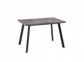 Стол раздвижной Borg-120, дымчатая керамика/черный в Муравленко - muravlenko.mebel-tymen.ru | фото