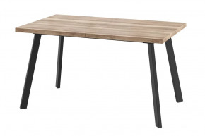 Стол раздвижной Borg-140, дуб каньон/черный в Муравленко - muravlenko.mebel-tymen.ru | фото