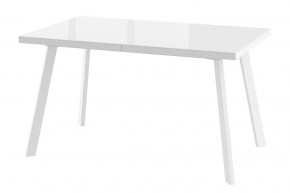 Стол раздвижной Borg-140, оптивайт белый/белый в Муравленко - muravlenko.mebel-tymen.ru | фото