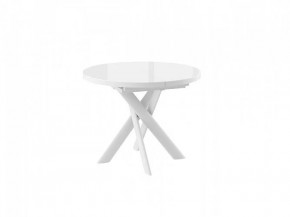 Стол раздвижной RONALDO-100, оптивайт белый/белый в Муравленко - muravlenko.mebel-tymen.ru | фото