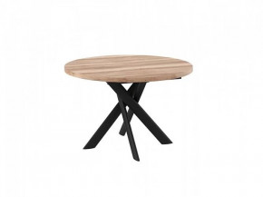 Стол раздвижной RONALDO-120, дуб каньон/черный в Муравленко - muravlenko.mebel-tymen.ru | фото