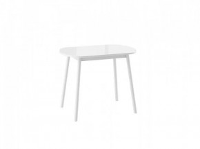 Стол раздвижной ROUND-94, белый/белый в Муравленко - muravlenko.mebel-tymen.ru | фото