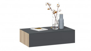 Стол туалетный Глосс Яблоня Беллуно, Стекло Графит матовый в Муравленко - muravlenko.mebel-tymen.ru | фото