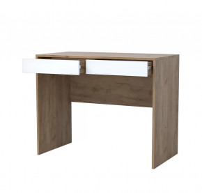 Стол Эго Ст-1, дуб крафт золотой/белый глянец Диал в Муравленко - muravlenko.mebel-tymen.ru | фото