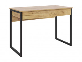 Стол Юниор дуб крафт золотой/черный муар в Муравленко - muravlenko.mebel-tymen.ru | фото