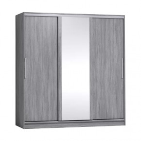 Strike 2000 Шкаф-купе зеркало/лдсп в Муравленко - muravlenko.mebel-tymen.ru | фото