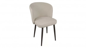 Стул «Боско»  Черный муар, Велюр DREAM Beige (бежевый) в Муравленко - muravlenko.mebel-tymen.ru | фото