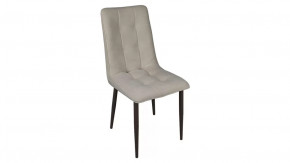 Стул «Фредо»  Черный муар, Микровелюр BRENDY Creame в Муравленко - muravlenko.mebel-tymen.ru | фото