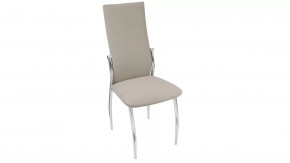 Стул «Комфорт-М» Каркас Хром, Велюр DREAM Beige (бежевый) в Муравленко - muravlenko.mebel-tymen.ru | фото