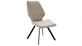 Стул «Матэо»  Черный муар, Микровелюр BRENDY Creame в Муравленко - muravlenko.mebel-tymen.ru | фото