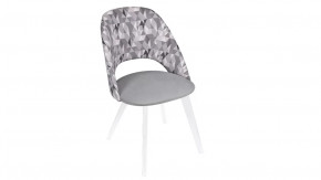 Стул Сириус тип 1 Белый матовый/тк. №123/тк.121 в Муравленко - muravlenko.mebel-tymen.ru | фото