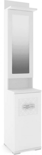 Тиффани прихожая М33 Тумба с зеркалом в Муравленко - muravlenko.mebel-tymen.ru | фото