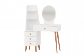 Трюмо 4-25917 (ш950*г439*в1292мм), ЛДСП Белый в Муравленко - muravlenko.mebel-tymen.ru | фото