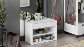 Тумба для обуви «Лайт» Тип 1 Белый глянец в Муравленко - muravlenko.mebel-tymen.ru | фото