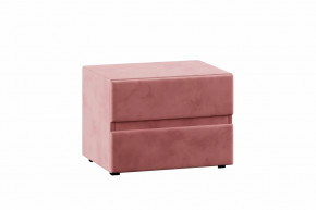Тумба Эстер Велюр Ультра коралл в Муравленко - muravlenko.mebel-tymen.ru | фото