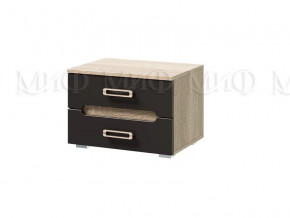 Тумба Ким Графит софт, сонома 2 шт в Муравленко - muravlenko.mebel-tymen.ru | фото