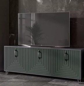 Тумба Квадро М-6, серый графит/софт пестовый в Муравленко - muravlenko.mebel-tymen.ru | фото