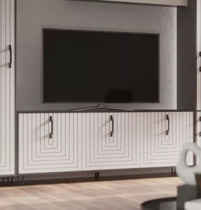 Тумба Квадро М-6, серый графит/софт вайт в Муравленко - muravlenko.mebel-tymen.ru | фото