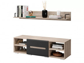 Тумба Наоми ТБ-16 графит нубук в Муравленко - muravlenko.mebel-tymen.ru | фото