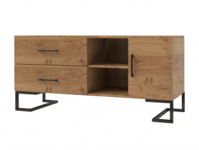 Тумба под ТВ ЛОФТ (Росток-Мебель) в Муравленко - muravlenko.mebel-tymen.ru | фото