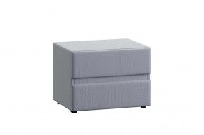 Тумба прикроватная Эстер в обивке велюр Sota grey в Муравленко - muravlenko.mebel-tymen.ru | фото