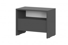 Тумба прикроватная Камелия 1 Серия 2, графит в Муравленко - muravlenko.mebel-tymen.ru | фото