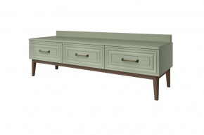 Тумба ТВ Гориция Зелёный самшит в Муравленко - muravlenko.mebel-tymen.ru | фото