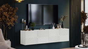 Тумба ТВ Танго Белый, Холст Белый в Муравленко - muravlenko.mebel-tymen.ru | фото