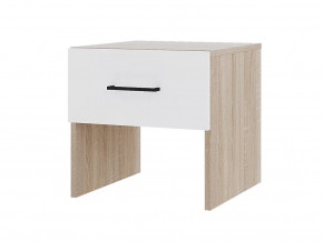 Тумбочка Victor Сонома-Белый в Муравленко - muravlenko.mebel-tymen.ru | фото