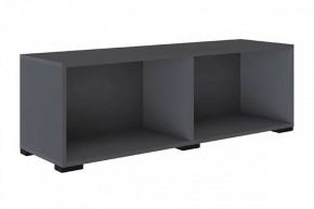 ТЭББИ Тумба открытая (ш1200*г360*в400мм), Графит серый в Муравленко - muravlenko.mebel-tymen.ru | фото