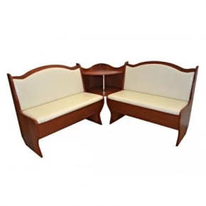 Угловая скамья Аленка-1 Орех в Муравленко - muravlenko.mebel-tymen.ru | фото