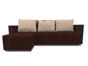 Угловой диван Алиса 3 Savana Chocolate-Savana Camel кат. 1 в Муравленко - muravlenko.mebel-tymen.ru | фото