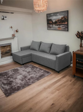 Угловой диван Шерри Савана Маус в Муравленко - muravlenko.mebel-tymen.ru | фото