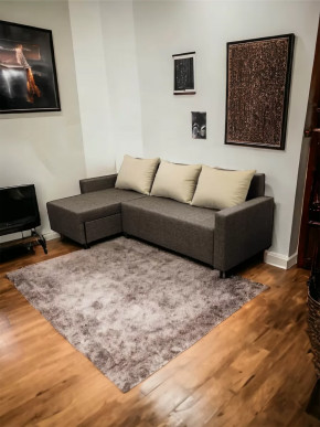 Угловой диван Шерри Савана Шоколад /Подушки  Нео Латте в Муравленко - muravlenko.mebel-tymen.ru | фото