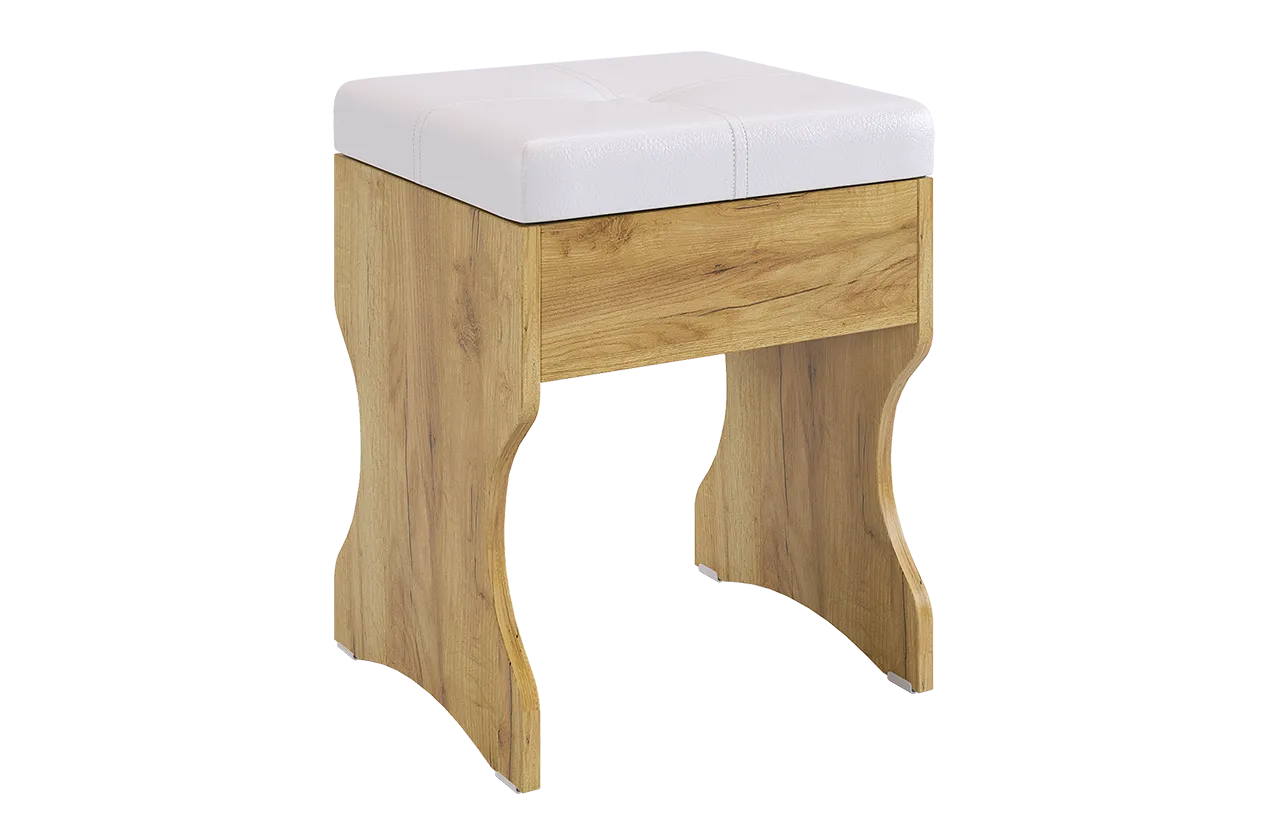 Пуф Виктория-1 дуб крафт золотой в Муравленко - muravlenko.mebel-tymen.ru | фото