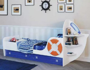 "Яхта-1" Кровать в Муравленко - muravlenko.mebel-tymen.ru | фото