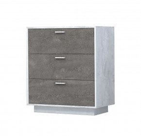 ЭГО К-3 Комод с 3мя ящиками (на цоколе), Диал в Муравленко - muravlenko.mebel-tymen.ru | фото