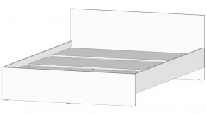 Элегант Кровать 1400 Белый в Муравленко - muravlenko.mebel-tymen.ru | фото
